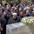 برعشيت تواري الثرى الحاج فخر الدين كعور بعد نقل جثمانه من الوردانية